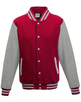 Just Hoods By AWDis JHY043 - Youth 80/20 Heavyweight Letterman Jacket