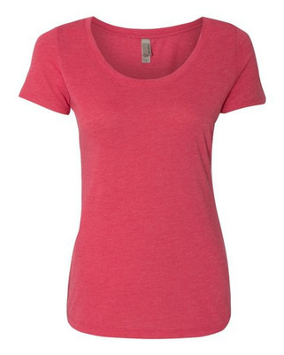 Next Level Apparel 6730 - Ladies Triblend Scoop