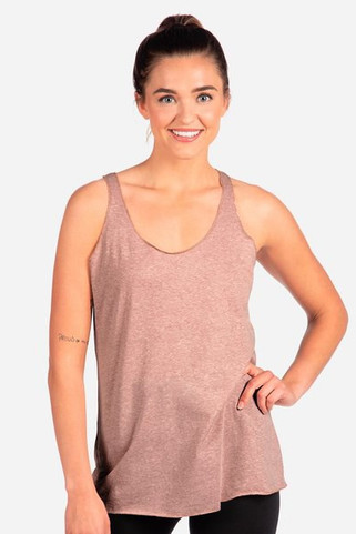 Next Level Apparel 6733 - Ladies Triblend Racerback Tank