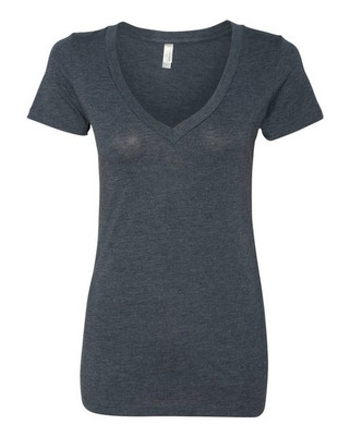 Next Level Apparel 6740 - Ladies Triblend Deep V