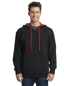Next Level Apparel 9601 - Adult Laguna French Terry Full-Zip Hooded Sweatshirt