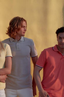 Malfini 233 - Polo Estilo Moderno com Detalhes Contrastantes