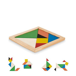 GiftRetail MO6693 - TANGRAM Puzzle Tangram em madeira