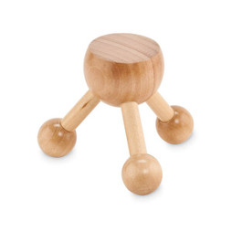 GiftRetail MO6694 - ASSA Massageador manual em madeira