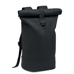 GiftRetail MO6704 - ZURICH ROLL Rolltop gewassen canvas rugzak