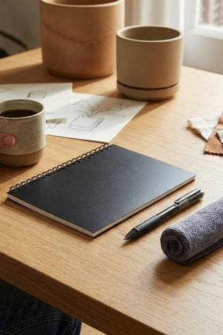 NOBUUK Eco-Friendly A5 Reusable Notebook with Erasable Pen - GiftRetail MO6727