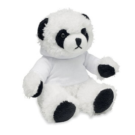 GiftRetail MO6736 - PENNY Cozy Hooded Panda Plush for Sublimation Printing