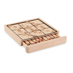 GiftRetail MO6793 - SUDOKU Jogo tabuleiro sudoku madeira