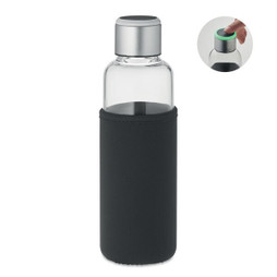 GiftRetail MO6858 - INDER Smart Hydration Reminder Borosilicate Glass Bottle