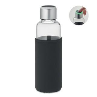 INDER Smart Hydration Reminder Borosilicate Glass Bottle - GiftRetail MO6858