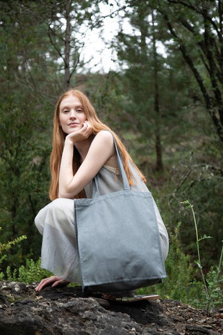 Kimood KI5223 - K-loop rectangular shopping bag