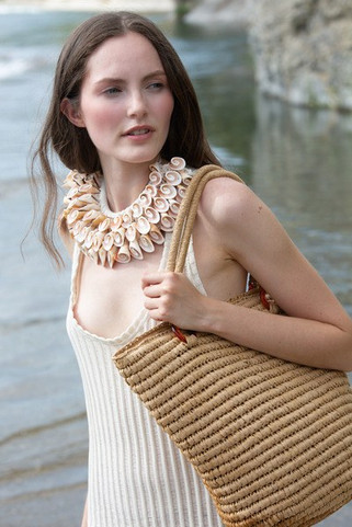 Kimood KI5224 - Shopper in vegetal fiber