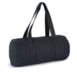 Kimood KI5606 - Eco-Friendly Recycled Denim Travel Duffel Bag
