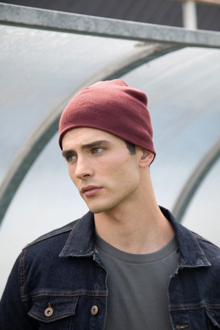 K-up KP956 - Eco-Friendly Polylana® Knit Beanie with QR Authentication