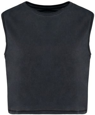 Native Spirit NS342 - Ladies’ faded cropped sleeveless t-shirt - 165gsm