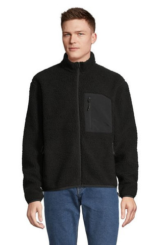 SOLS 04042 - Fury Unisex Sherpa Jacke mit Kontrastdetails