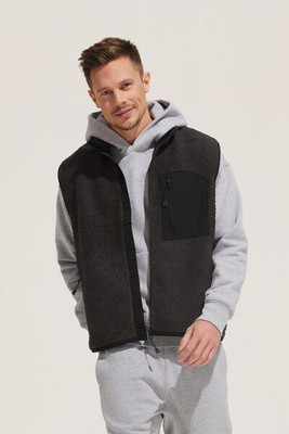 SOL'S 04041 - Fury Bw Gilet Unisex Sherpa