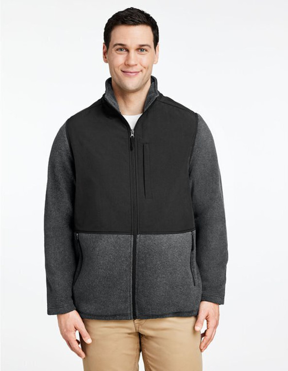Core365 CE890 - Men's Journey Summit Hybrid Full-Zip
