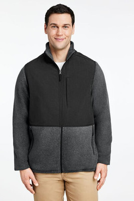 Core365 CE890 - Men's Journey Summit Hybrid Full-Zip