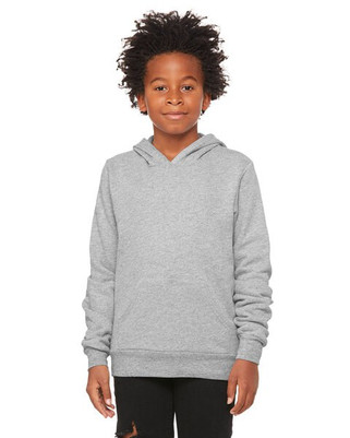Bella+Canvas 3719Y - Youth Sponge Fleece Pullover Hooded Sweatshirt