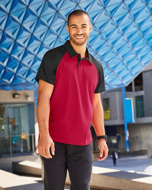 Team 365 TT21C - Men's Command Snag-Protection Colorblock Polo