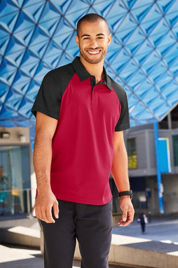 Team 365 TT21C - Mens Command Snag-Protection Colorblock Polo