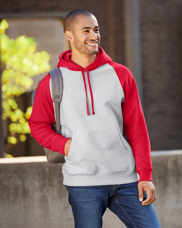 Team 365 TT96CB - Sudadera HidroSport Unisex con Capucha y Bloques de Color