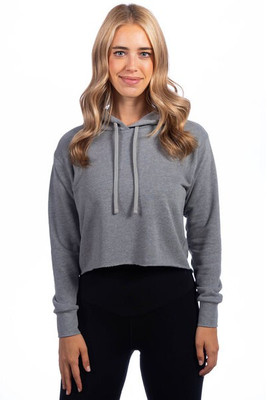 Next Level 9384 - Ladies Cropped Pullover Hooded Sweatshirt