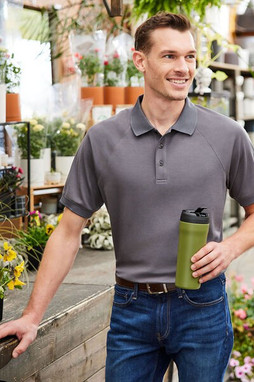 Harriton M208 - Mens Charge Snag and Soil Protect Polo