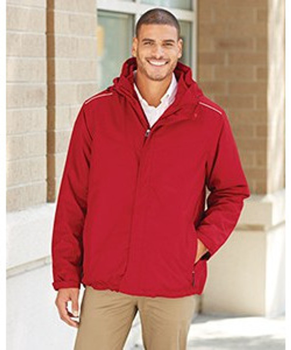 CORE365 88205 - Men's Region 3-in-1 Jacket with Fleece Liner