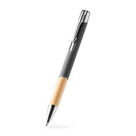 BORUX The pen with an aluminium body and bamboo grip offers a unique combination of durability and elegance - EgotierPro BL1244