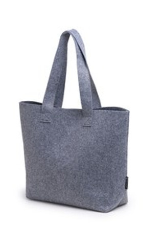 CAROLA The bag made of recycled felt with a vigore design is the perfect option to carry your belongings in a practical and environmentally friendly way - EgotierPro BO1137