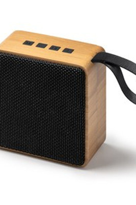 BEMOL Wireless speaker with main structure in bamboo and RPET fabric - EgotierPro BS3193