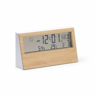 CRONOS Weather Station - Bamboo Shell - EgotierPro EM1076