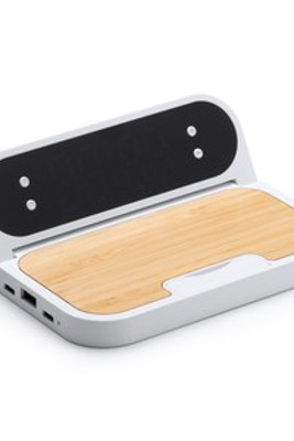 SENKO: Bamboo & ABS Wireless Charger - EgotierPro RJ1083