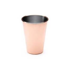 Modern Copper-Coated Stainless Steel FERNET Cup - EgotierPro VA1162