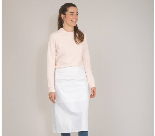 NEWGEN TB205 - Premium Cotton Barman Apron with Triple Pockets
