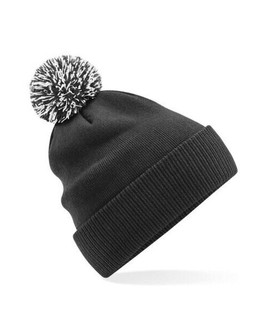 Beechfield B450R - Eco-Friendly Recycled Snowstar Beanie with Pom Pom