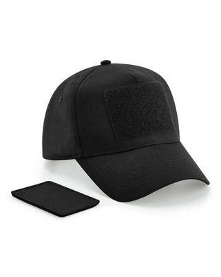 Beechfield B638 - Customizable 5 Panel Cotton Cap with Removable Patch