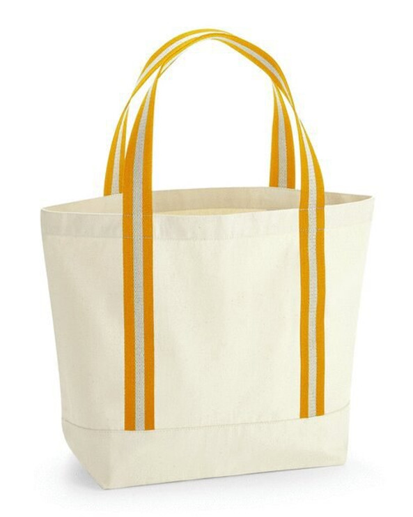 Westford mill W690 - Eco-Friendly Organic Cotton Canvas Tote Bag