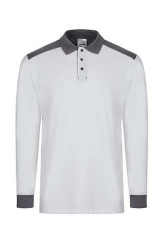 Velilla 105529S - BICOLOR LONG SLEEVE STRETCH POLO