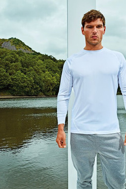 TriDri TD050 - Unisex Panelled Long-Sleeve Tech T-Shirt