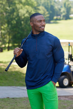 Puma Golf 537472 - Mens Volition Camo Cover Quarter-Zip