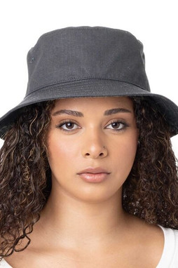 Big Accessories BA642 - Durable Cotton Ripstop Bucket Hat with Eyelets