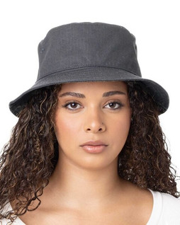 Big Accessories BA642 - Durable Cotton Ripstop Bucket Hat with Eyelets