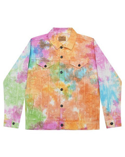Tie-Dye 9050CD - Vibrant Unisex Tie-Dye Denim Jacket Collection
