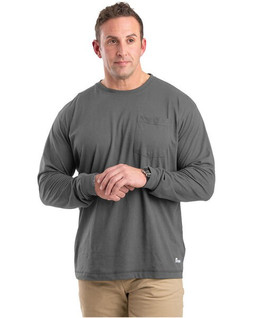Berne BSM39 - Unisex Performance Long-Sleeve Pocket T-Shirt