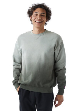 Champion CD400D - Eco-Friendly Unisex Dip Dye Crew Sweatshirt