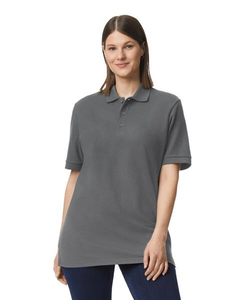 Gildan G858 - Unisex Midweight Double Pique Polo
