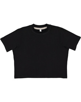 LAT 3518 - Women's Oversized Boxy Cotton Blend Tee